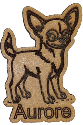 Magnet - Chihuahua personnalisable